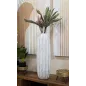 Wazon z żywicy LEAF 20X67 cm